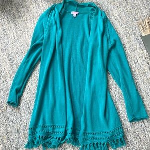 Turquoise Lilly Pulitzer Sweater